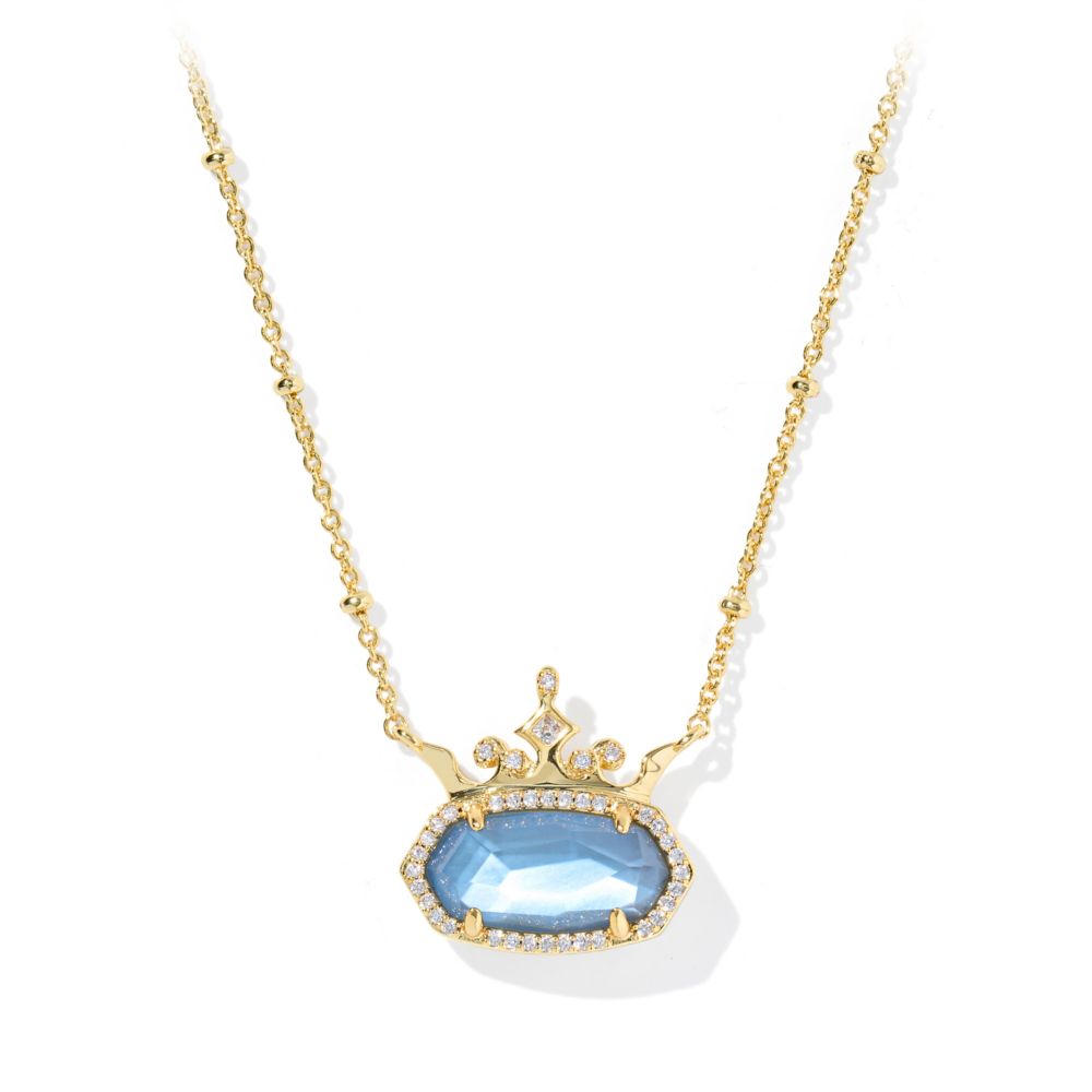 Disney Princess Elisa Short Necklace by Kendra Scott &ndash; Blue