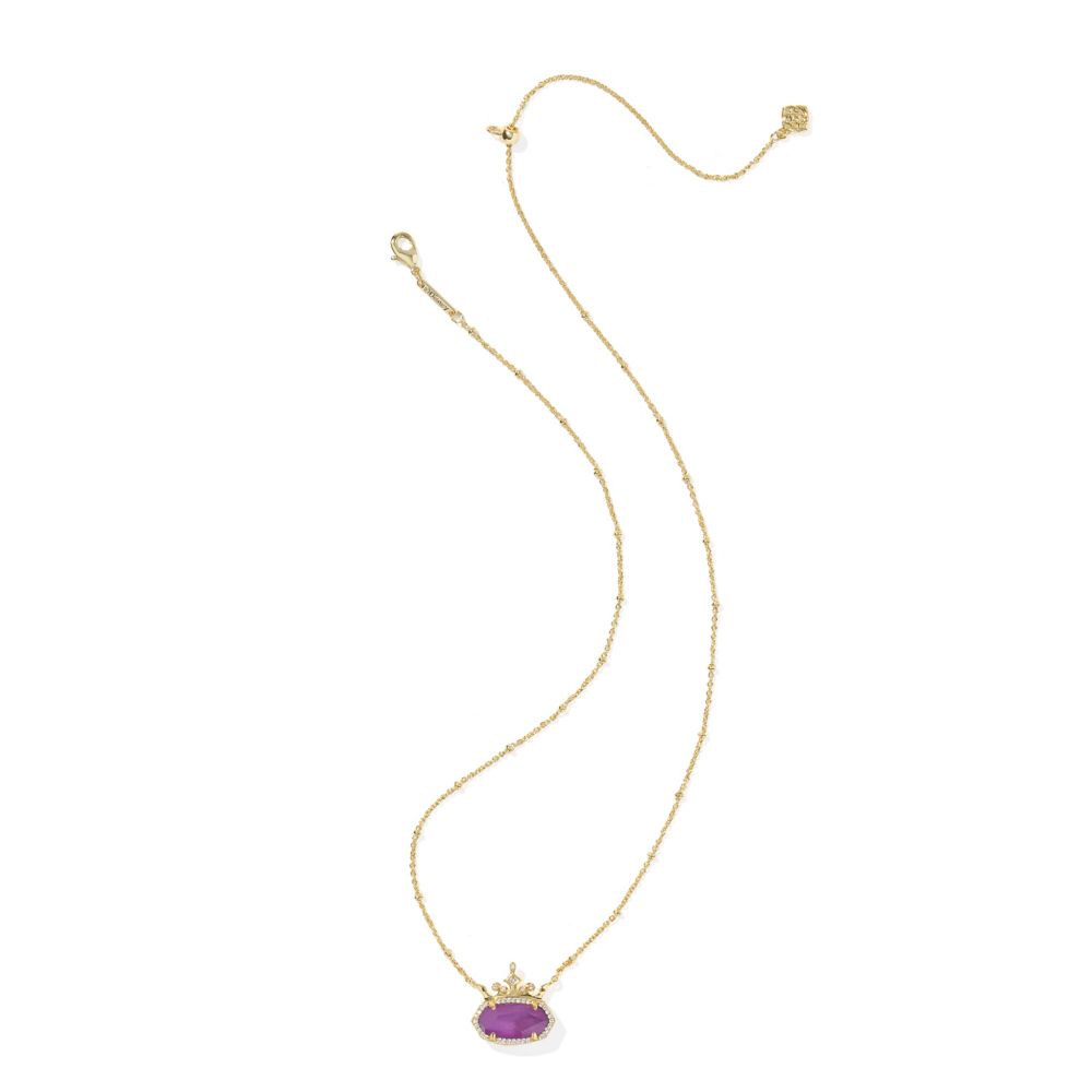 Disney Princess Elisa Short Necklace by Kendra Scott &ndash; Mauve