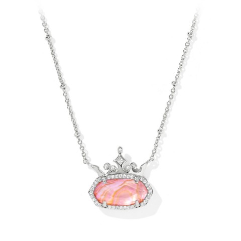 Kendra Scott Disney Princess Elisa Short Necklace by Kendra Scott – Slight Pink