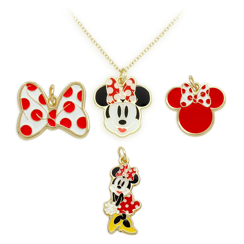 Minnie Mouse Necklace Set