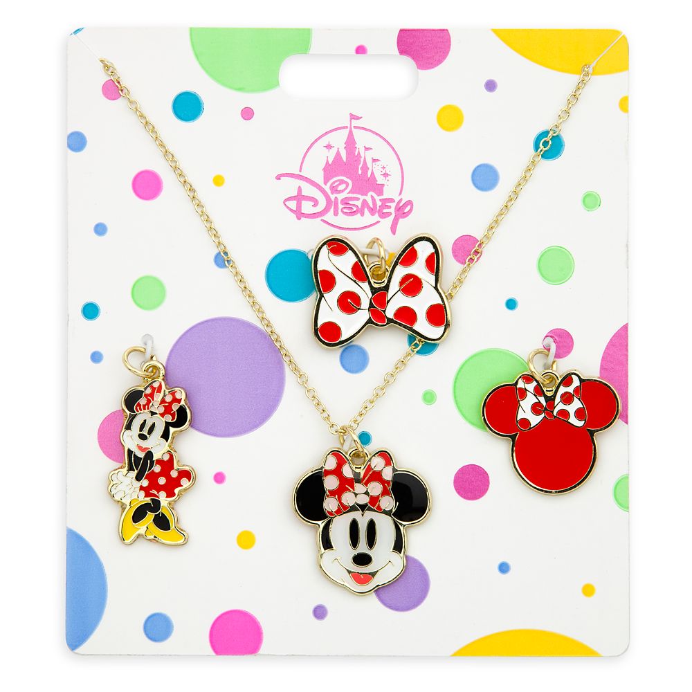 Minnie Mouse Necklace Set