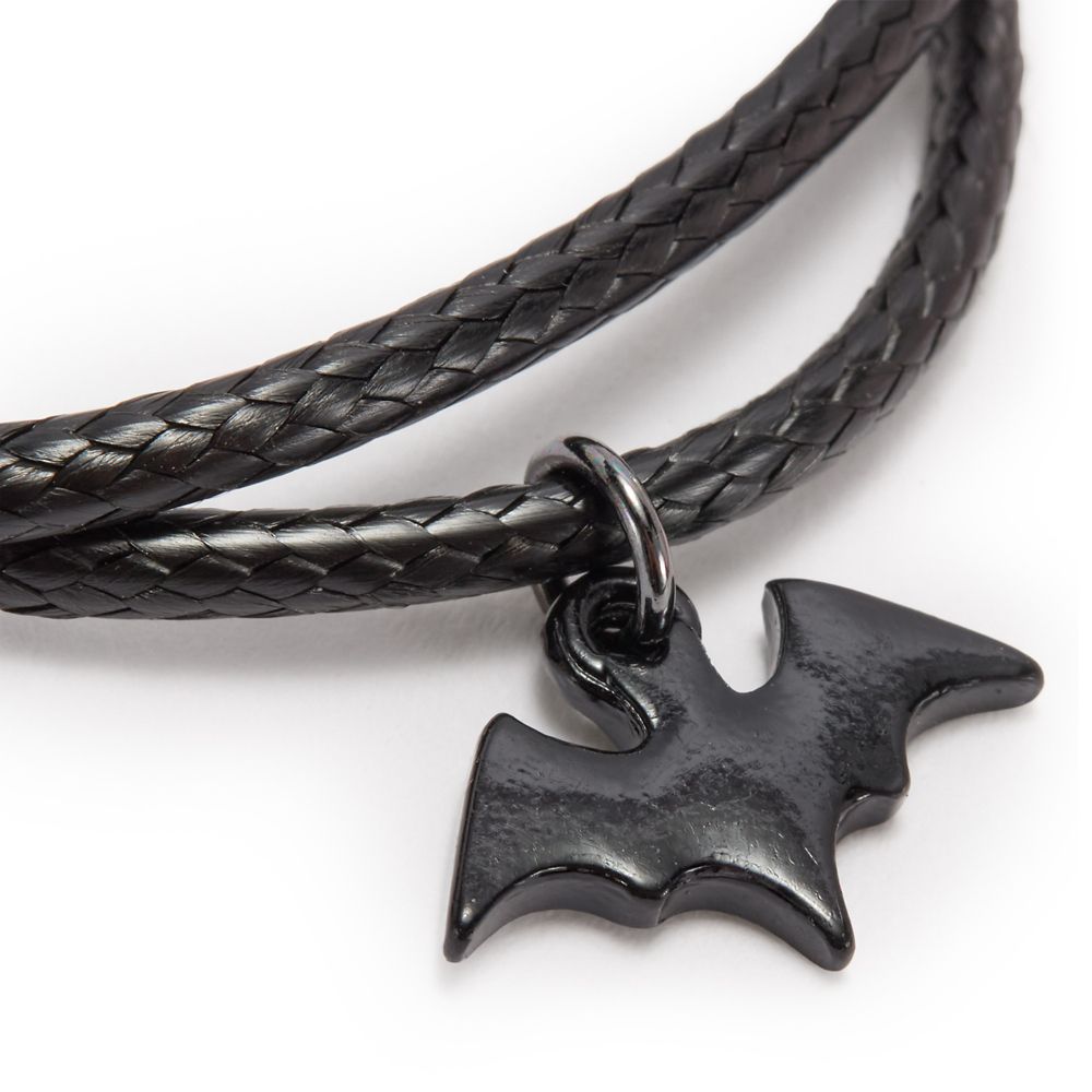 Mickey and Minnie Mouse Halloween Cord Bracelet Set