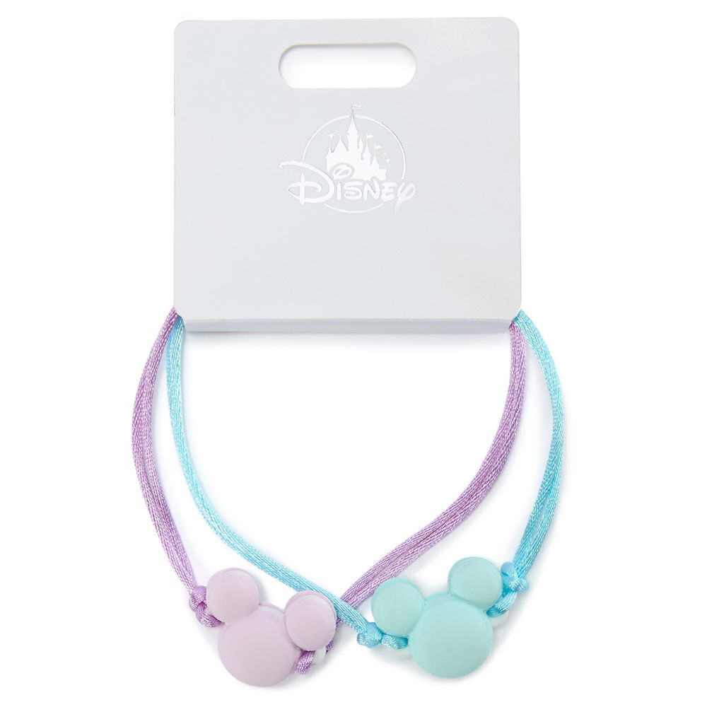 Mickey Mouse Icon Macaron Bracelet Set for Kids