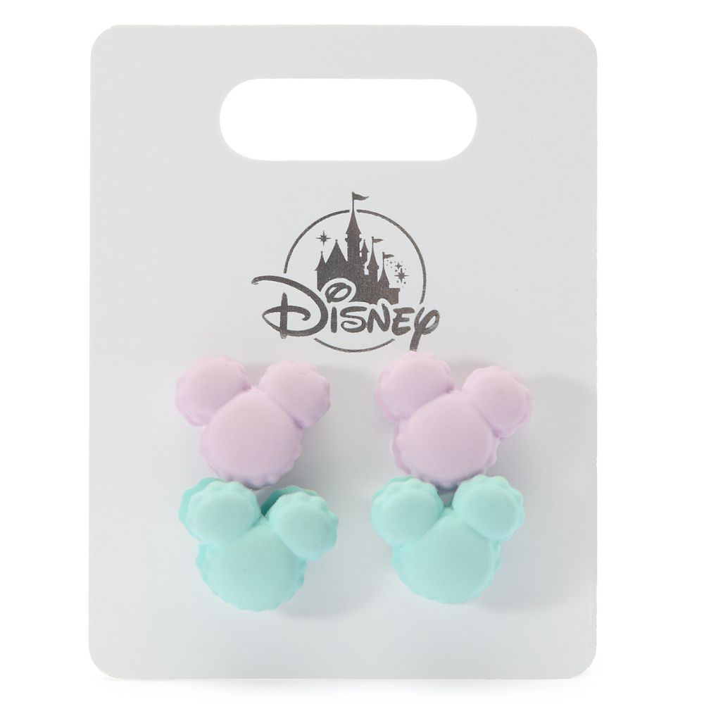 Mickey Mouse Icon Macaron Earring Set for Kids