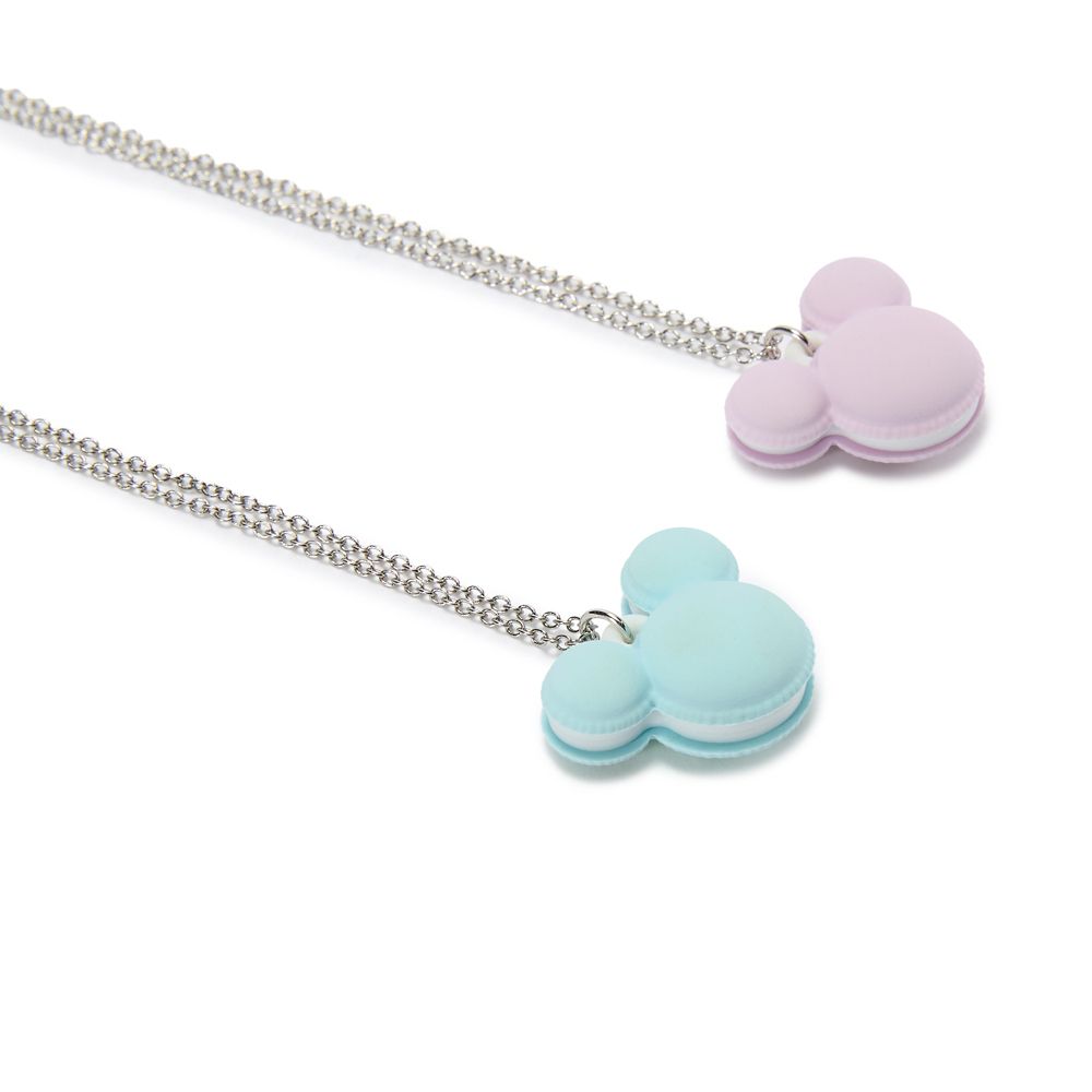 Mickey Mouse Icon Macaron Necklace Set for Kids