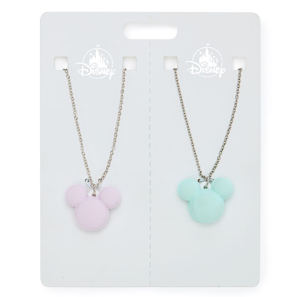 Mickey Mouse Icon Macaron Necklace Set for Kids