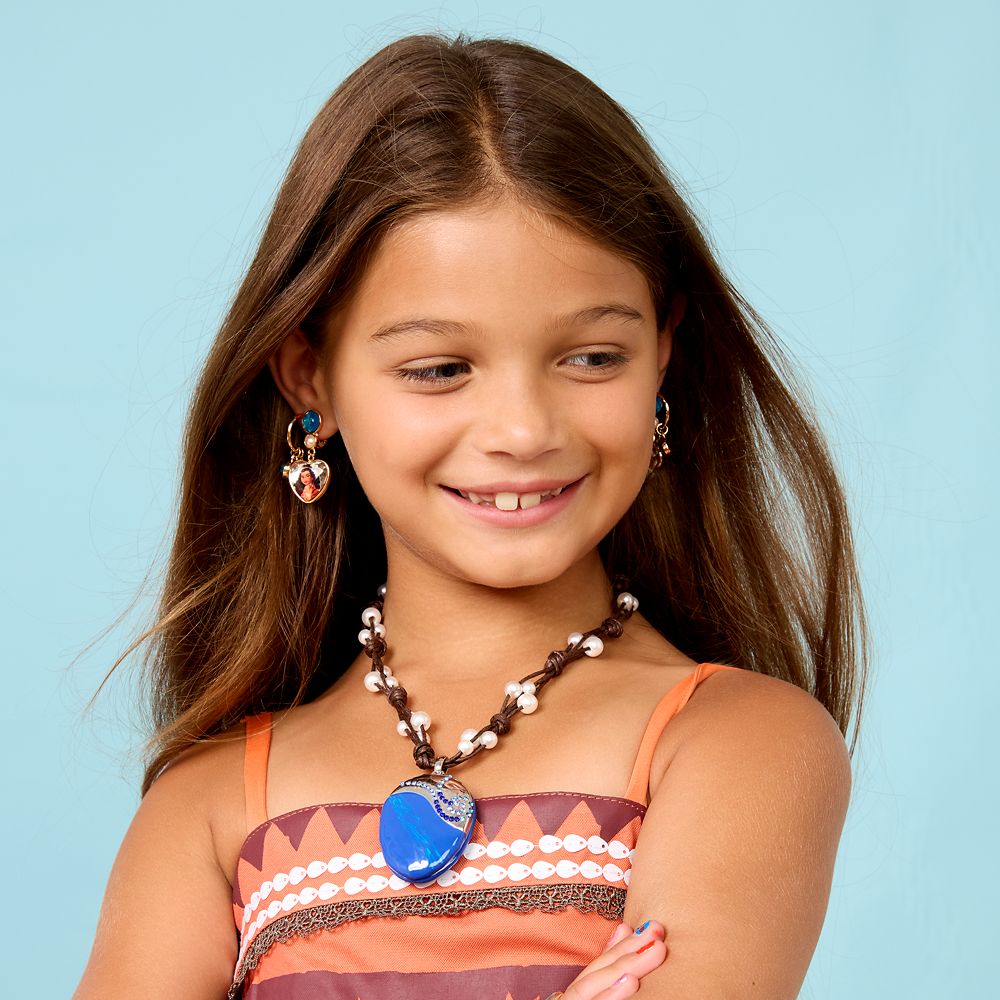 Moana Heart of Te Fiti Locket Necklace for Kids by Super Smalls