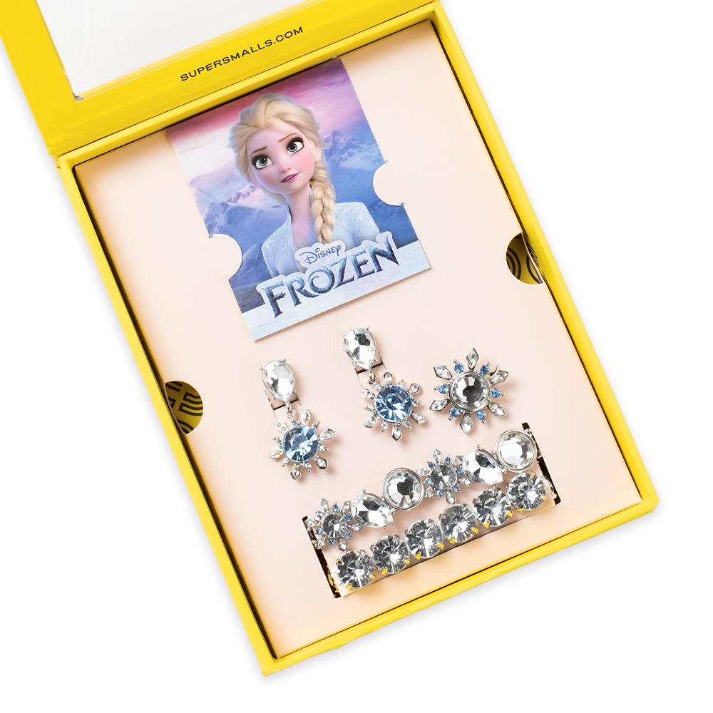 Elsa Icy Sparkle Accessories Set for Kids by Super Smalls – Frozen