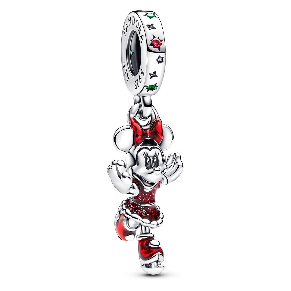 Minnie Mouse Skating Dangle Charm by Pandora Official shopDisney