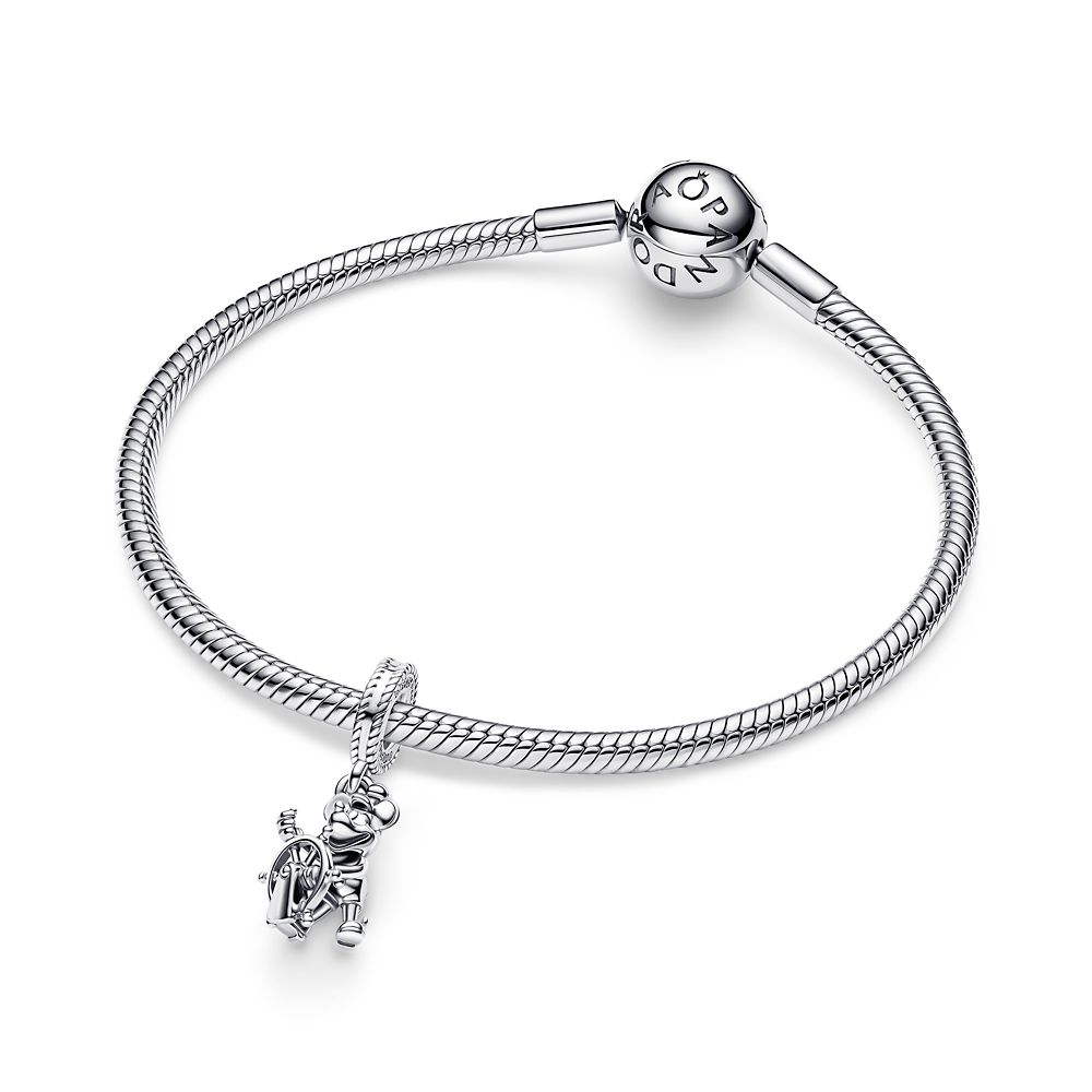 Mickey Mouse Steamboat Willie Dangle Charm by Pandora - Disney Parks