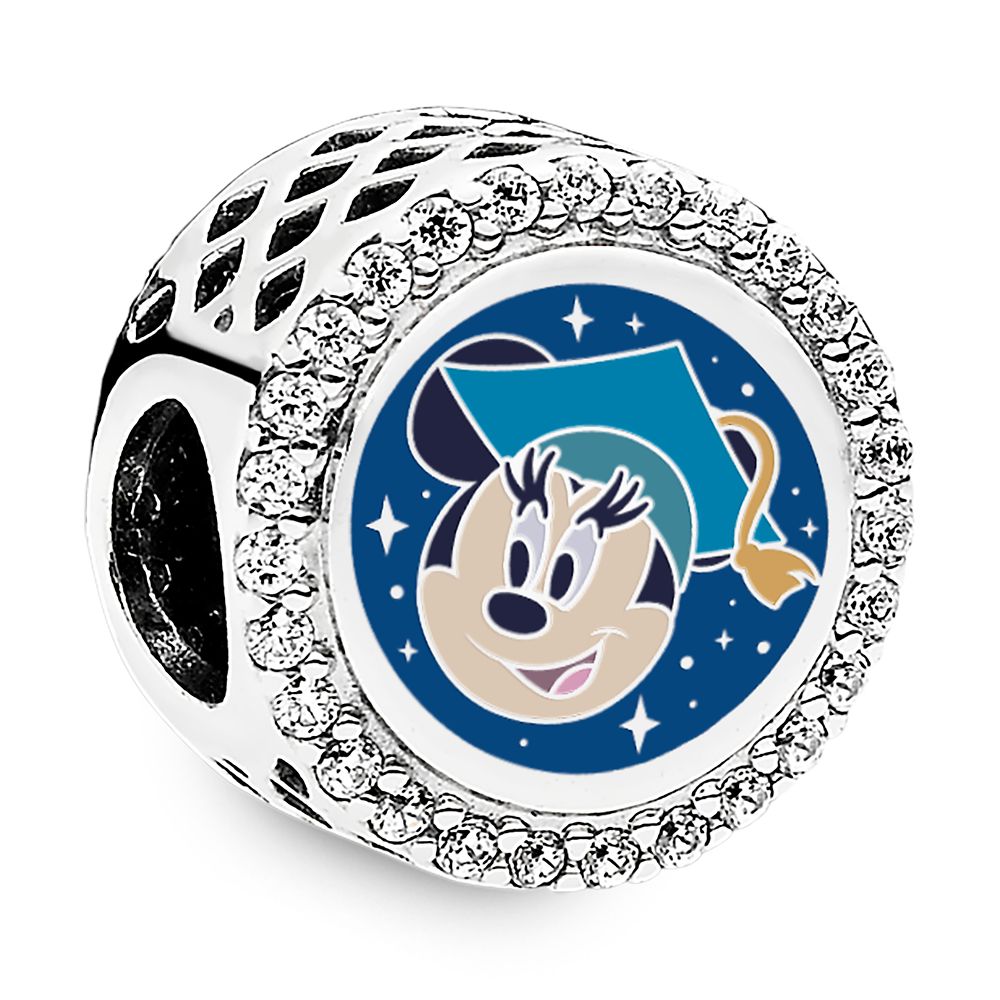 Minnie Mouse Graduation 2025 Charm by Pandora Disney Parks