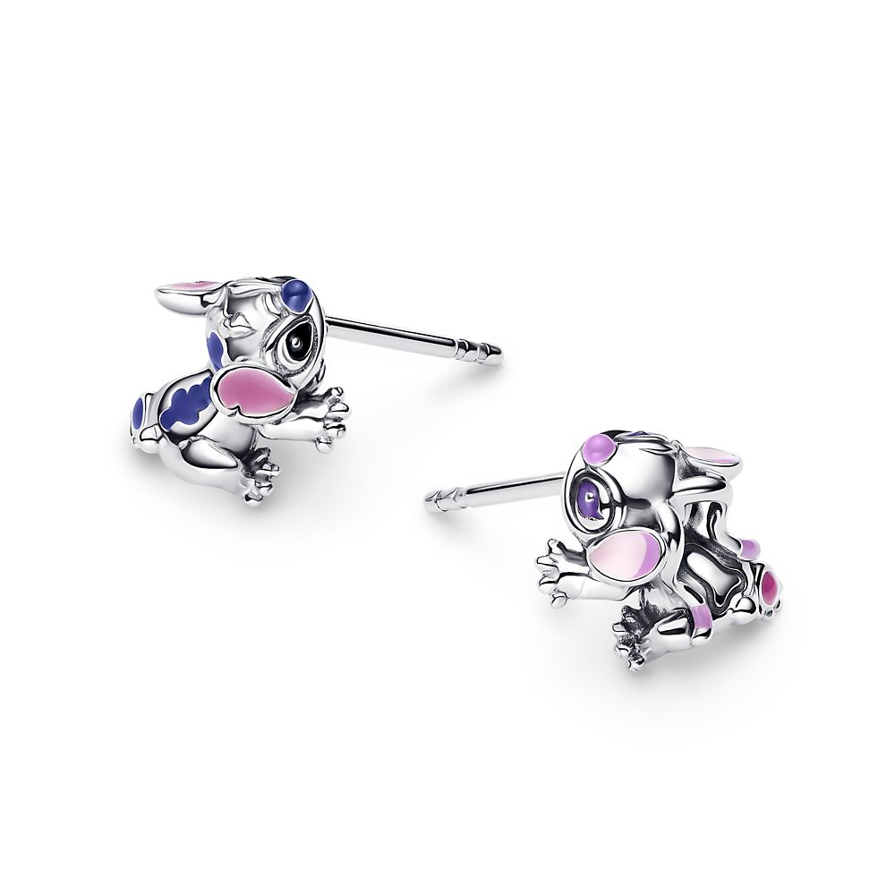 Stitch and Angel Earrings by Pandora - Lilo & Stitch