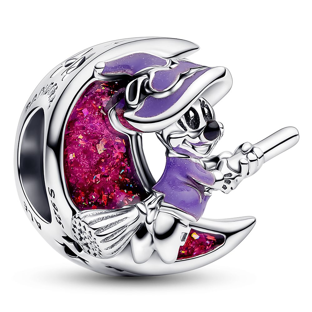 Minnie Mouse Glow-in-the-Dark Witch Halloween Charm by Pandora