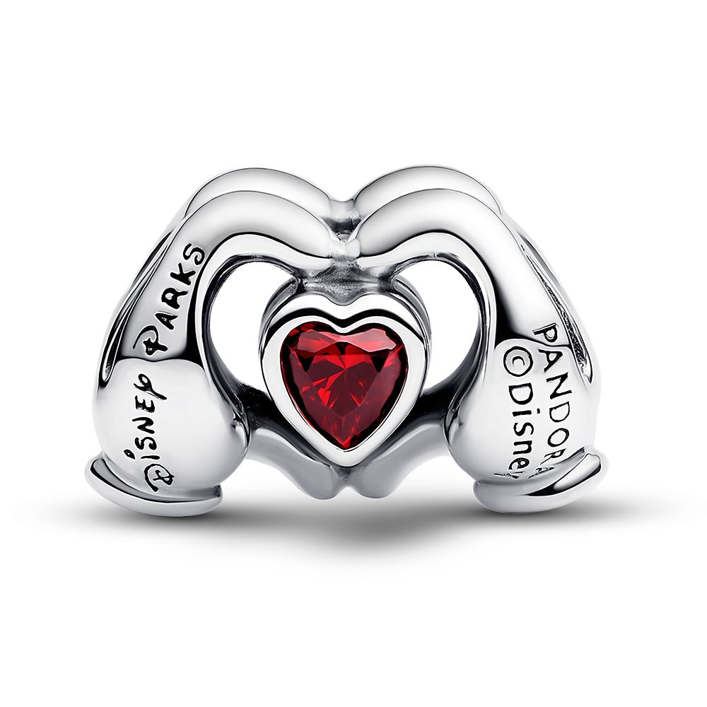 Mickey Mouse Heart Hands Charm by Pandora
