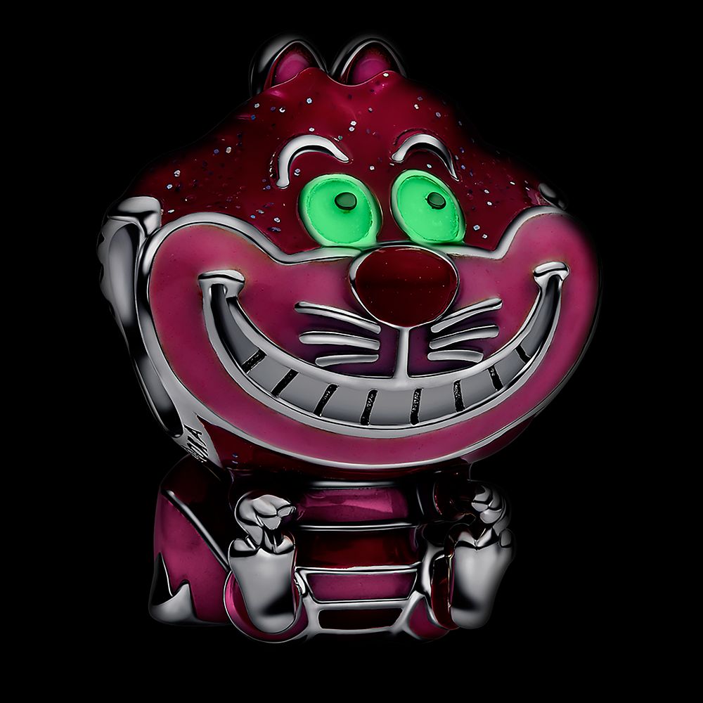 Cheshire Cat Glow-in-the-Dark Charm by Pandora &ndash; Alice in Wonderland