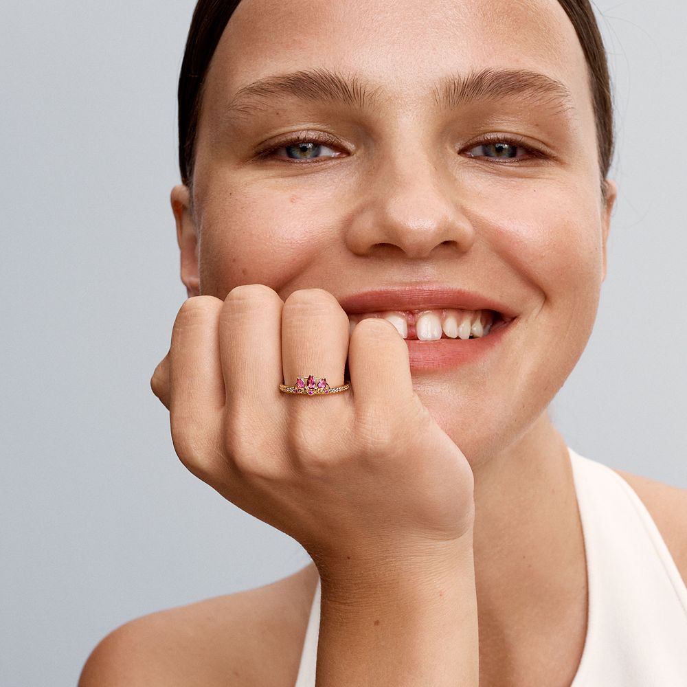 Rapunzel Tiara Ring by Pandora &ndash; Tangled