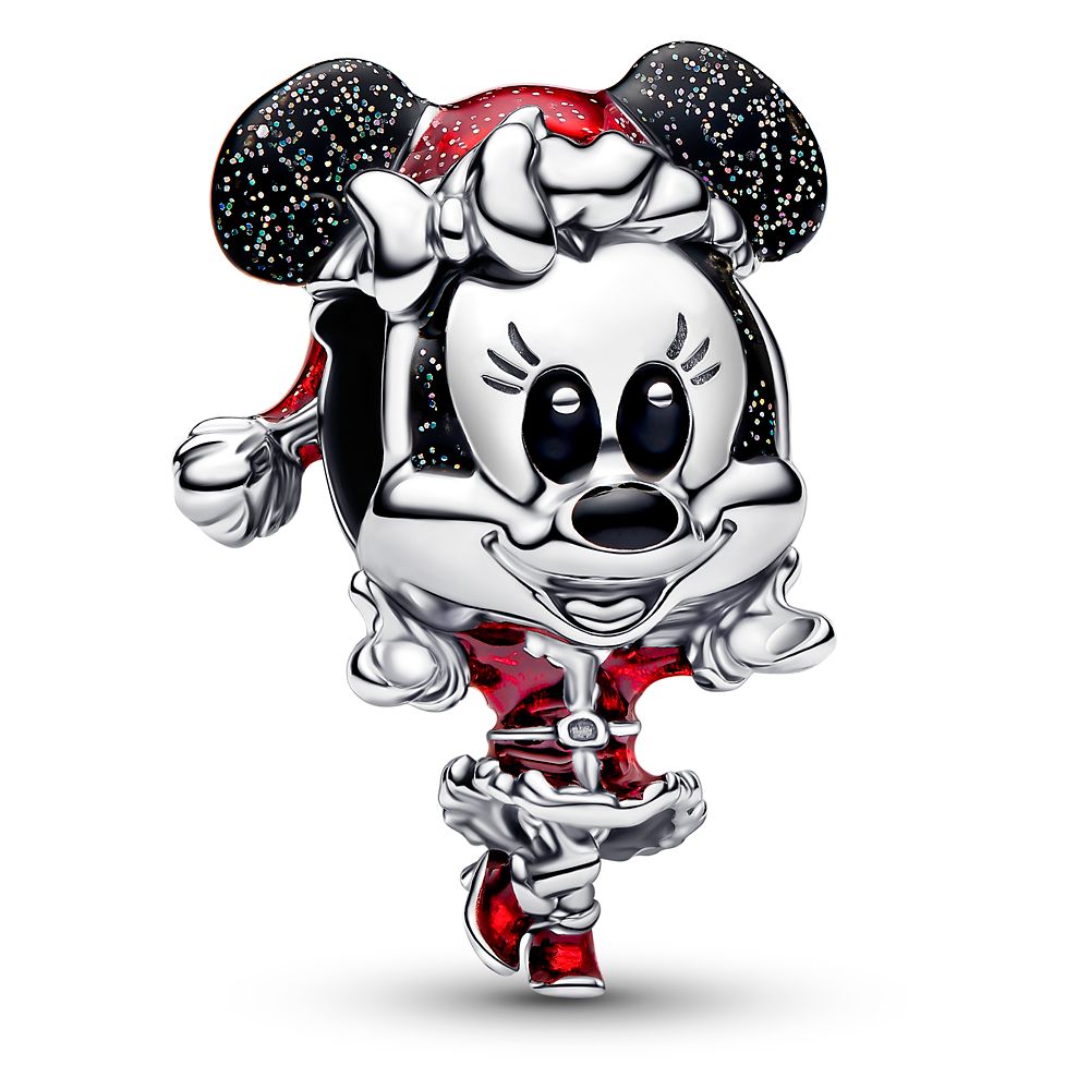 Santa Minnie Mouse Charm by Pandora