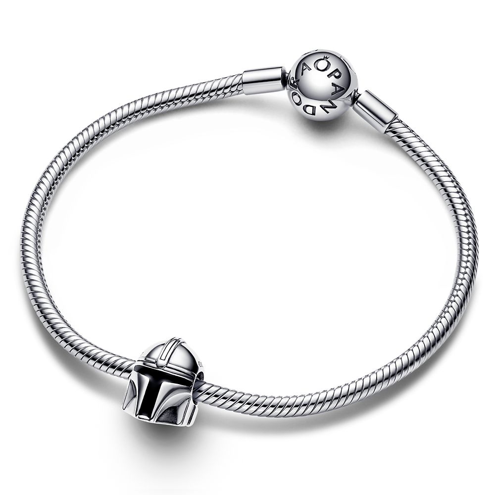 The Mandalorian Helmet Bead Charm by Pandora &ndash; Star Wars: The Mandalorian