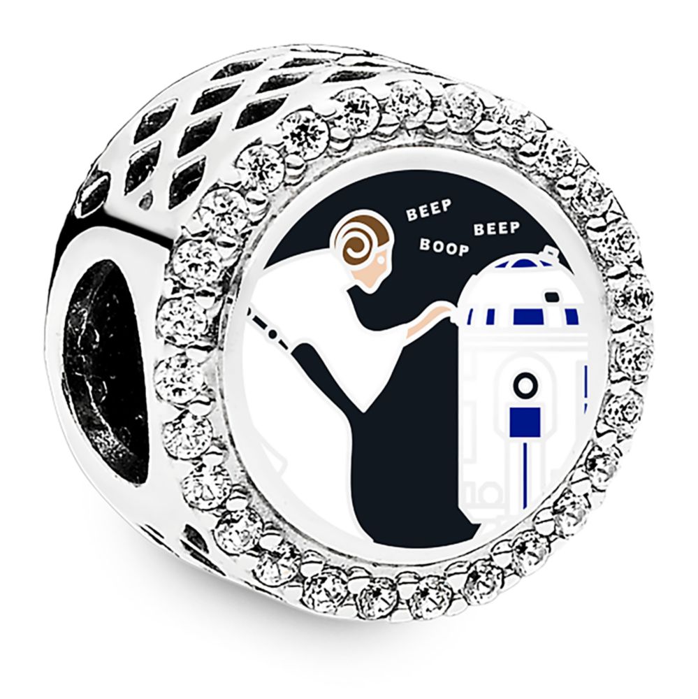 Princess Leia and R2-D2 Charm by Pandora &ndash; Star Wars