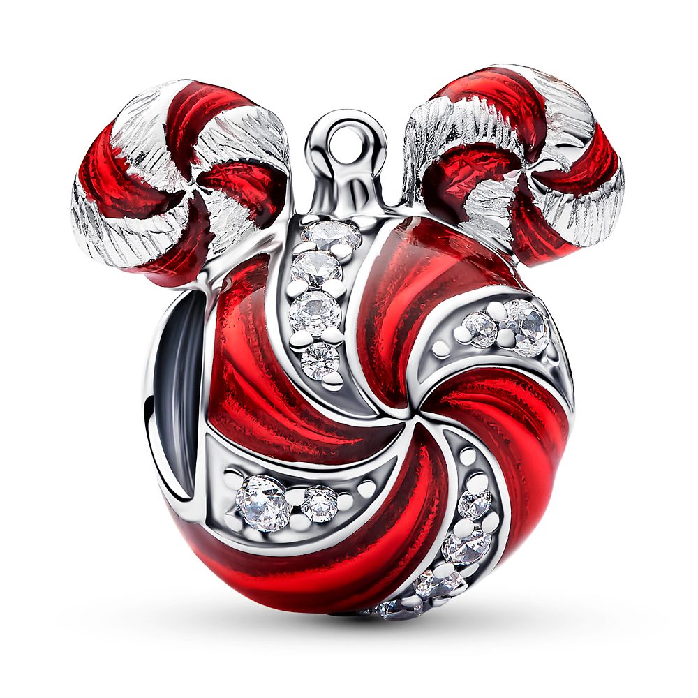 Mickey Mouse Icon Peppermint Swirl Charm by Pandora