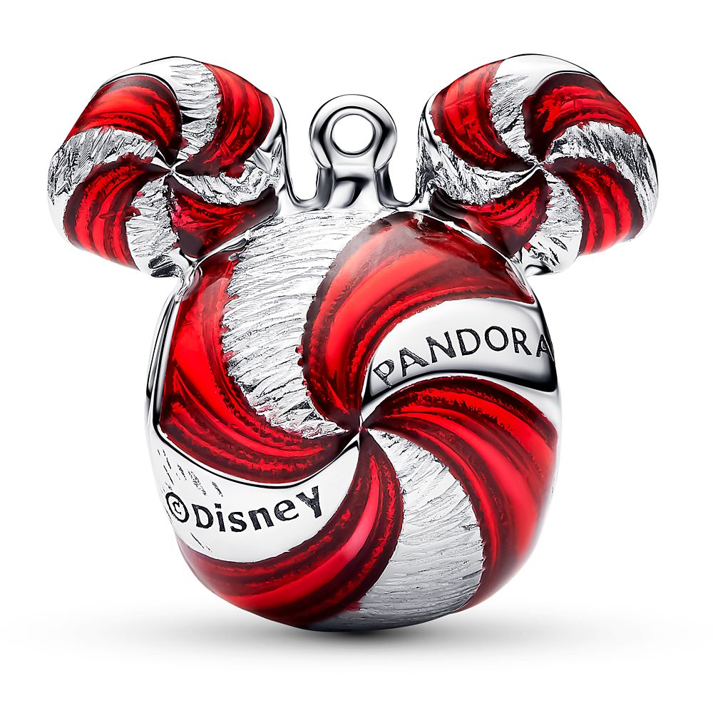 Mickey Mouse Icon Peppermint Swirl Charm by Pandora