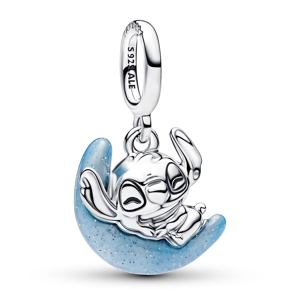 Stitch in the Moon Charm by Pandora &ndash; Lilo & Stitch