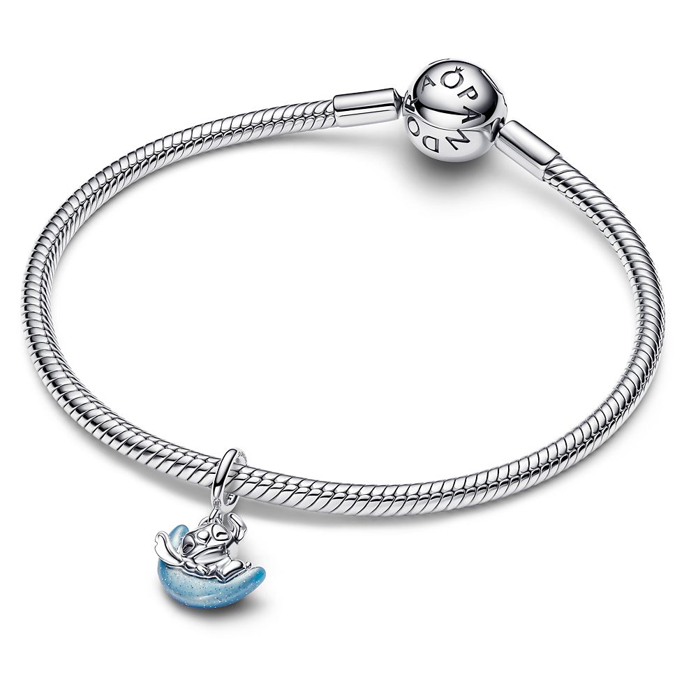 Stitch in the Moon Charm by Pandora &ndash; Lilo & Stitch