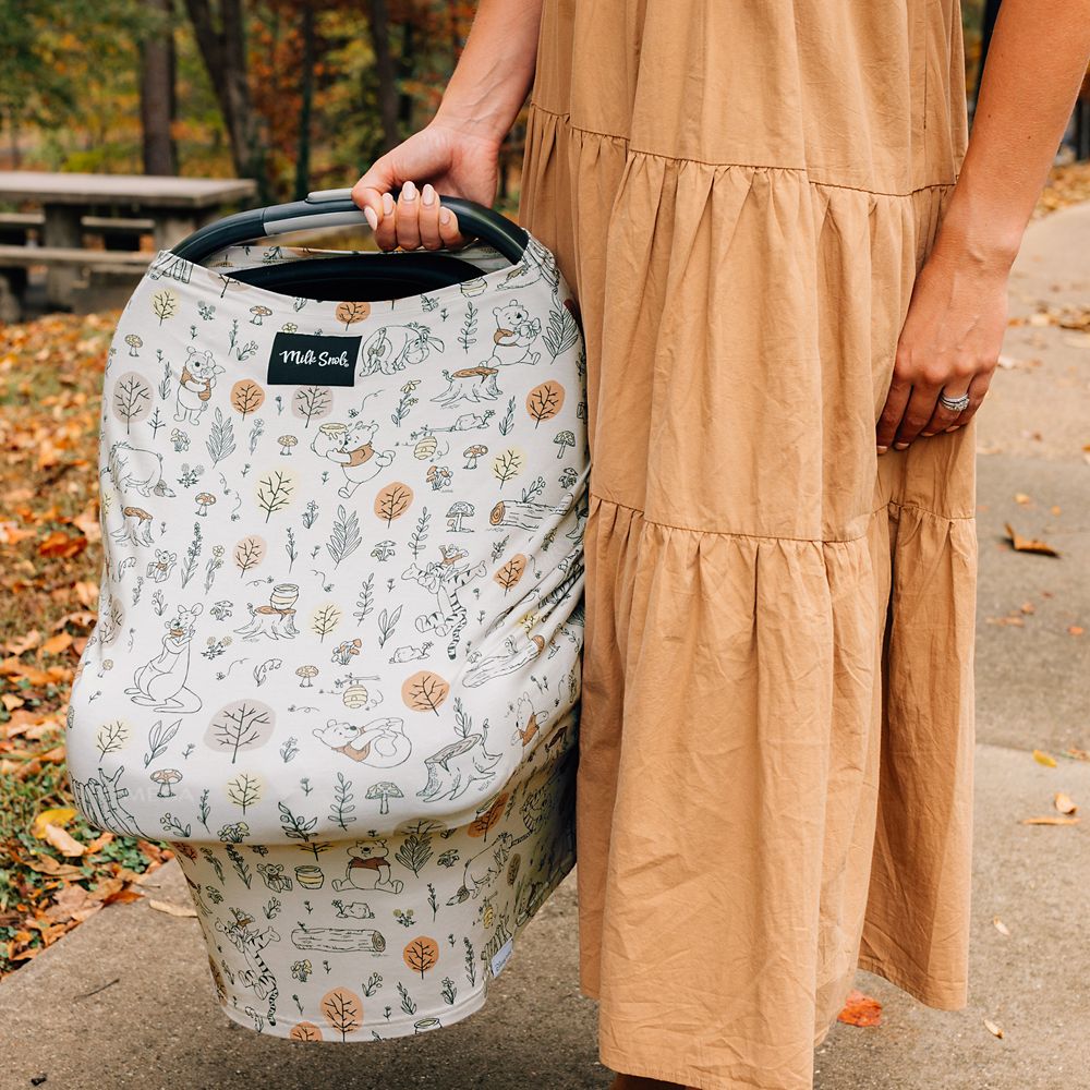 Winnie the Pooh and Pals Baby Seat Cover by Milk Snob