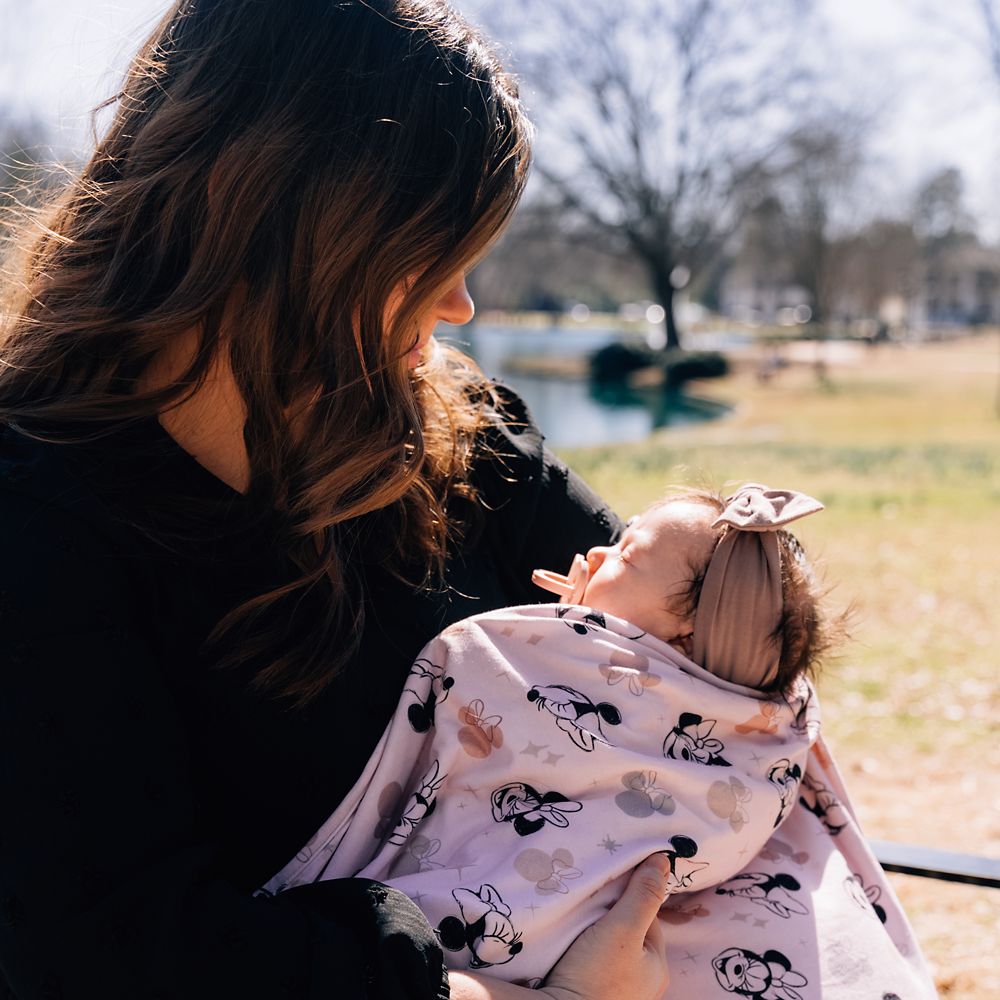 Minnie Mouse Baby Blanket by Milk Snob