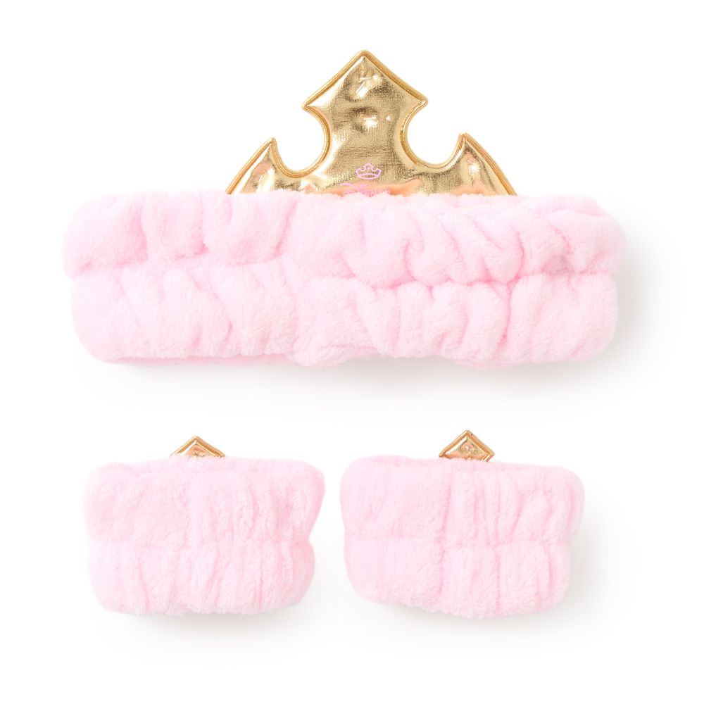 Aurora Tiara Plush Headband and Wristband Set for Kids &ndash; Sleeping Beauty