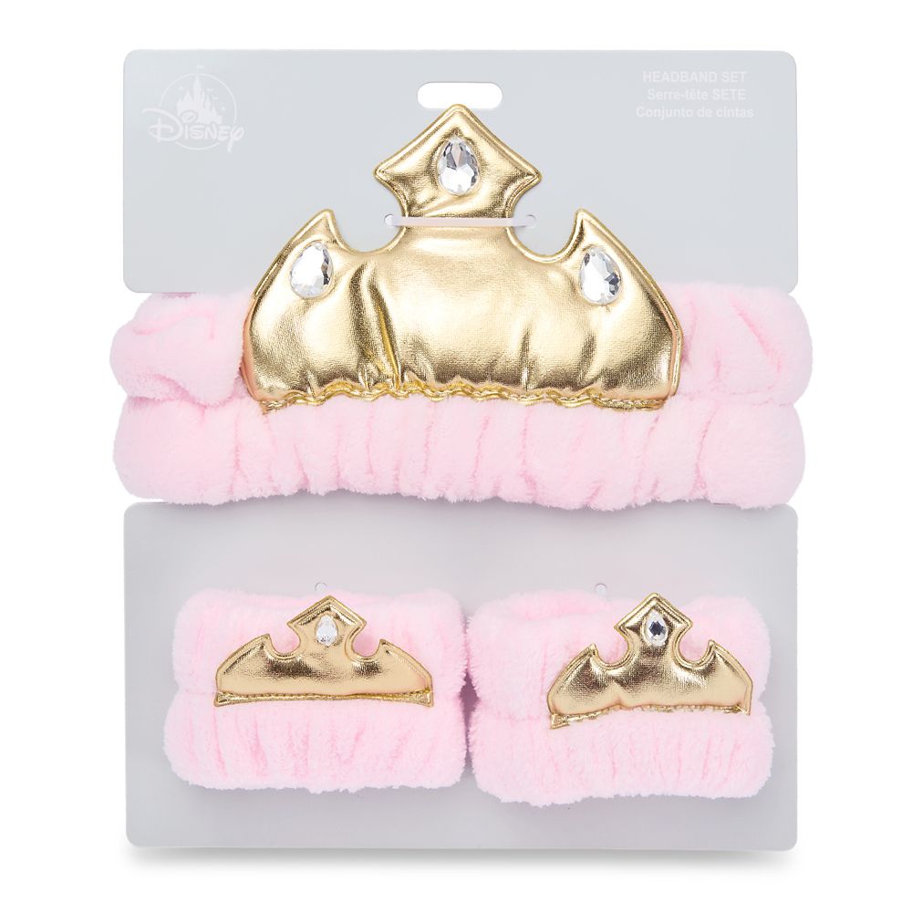 Aurora Tiara Plush Headband and Wristband Set for Kids &ndash; Sleeping Beauty