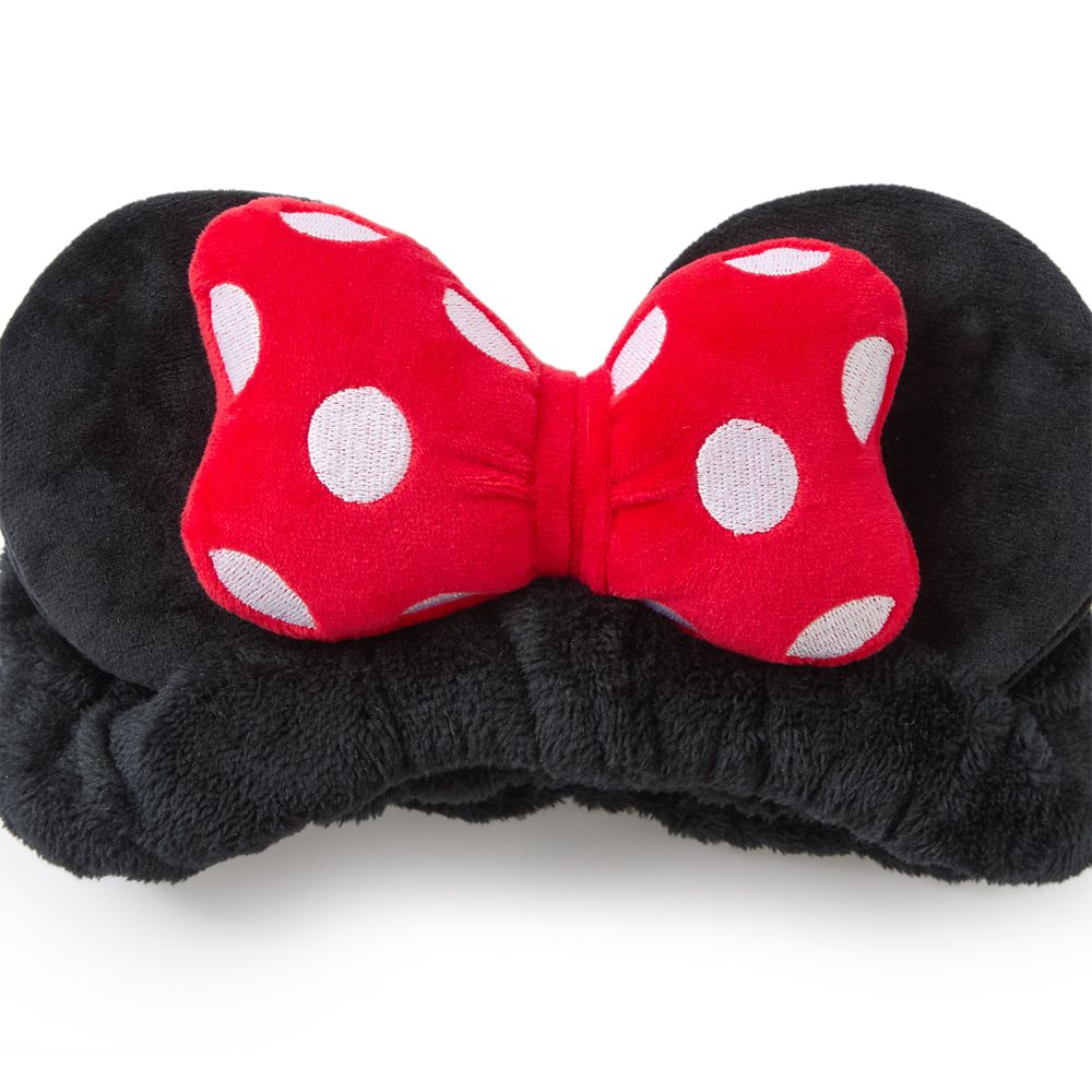 Minnie Mouse Plush Ears Headband and Wristband Set for Kids