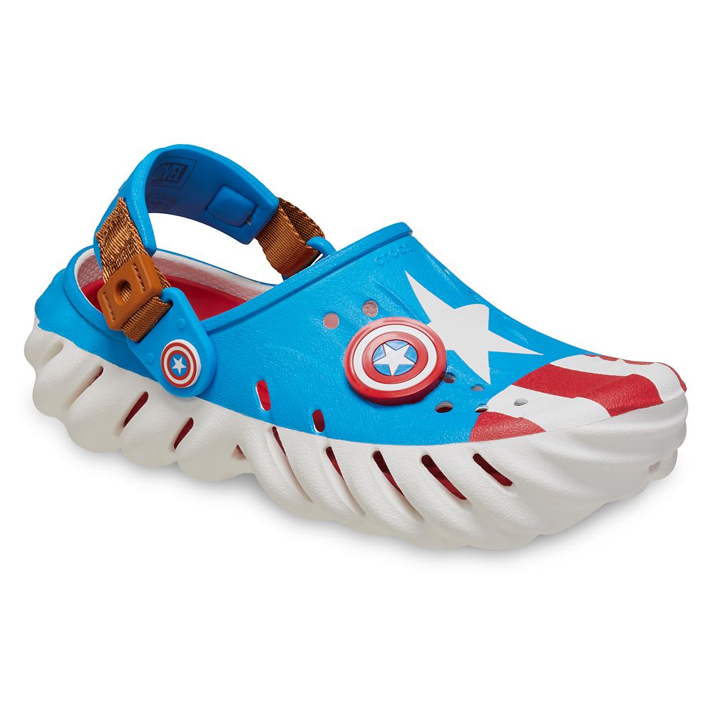 Captain America Brave New World Clogs for Kids by Crocs