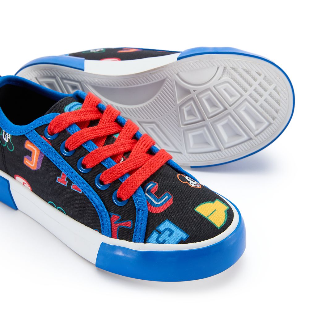Mickey Mouse Letters Sneakers for Kids