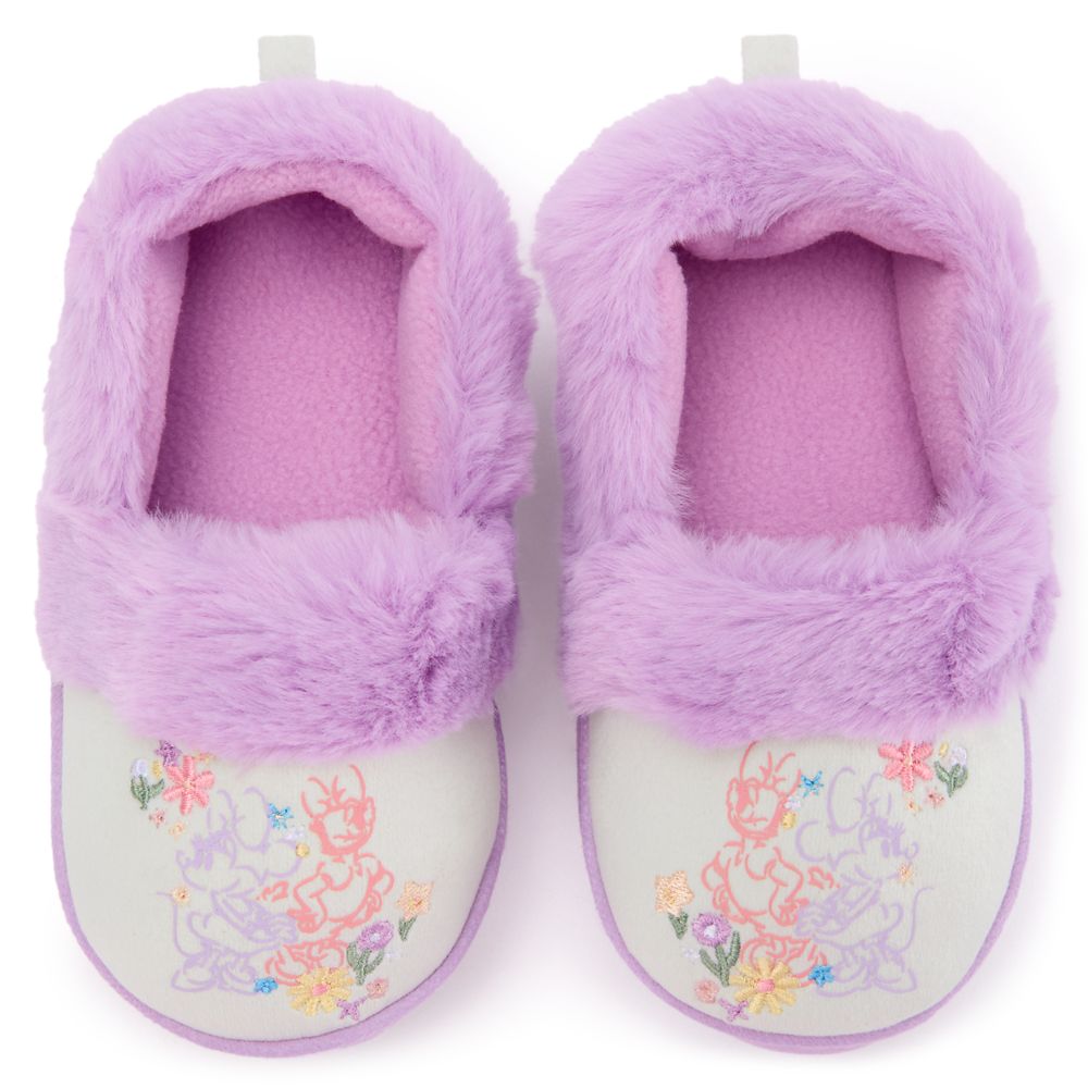 Minnie Mouse and Daisy Duck Slippers for Kids