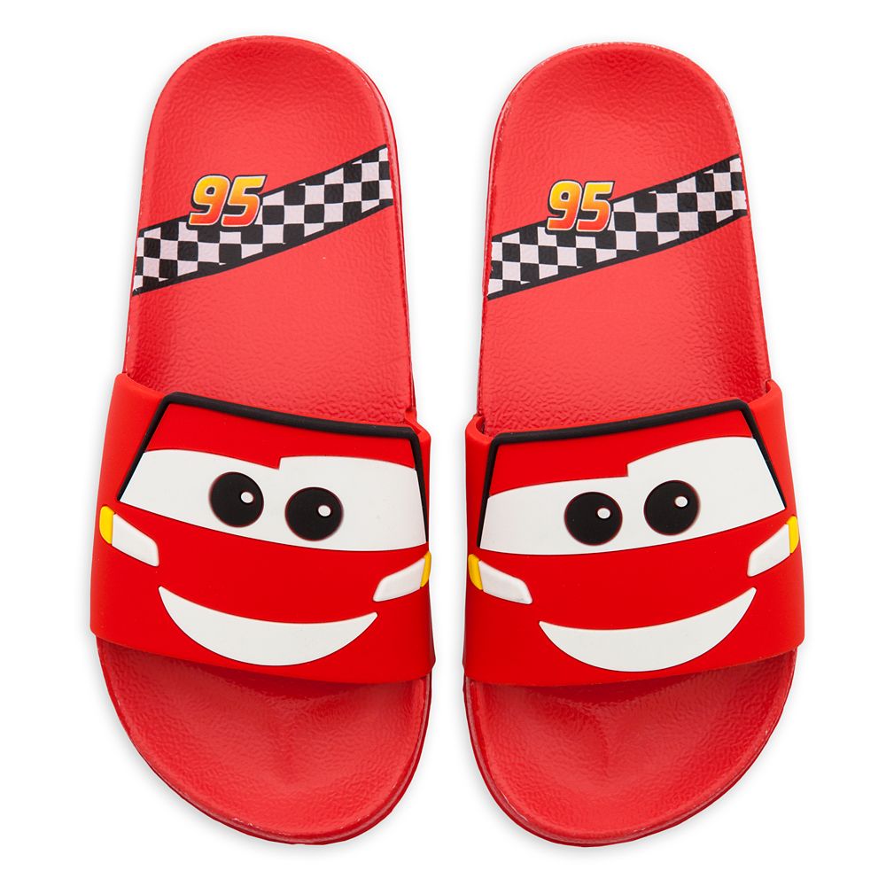 Lightning McQueen Swim Slides for Kids &ndash; Cars