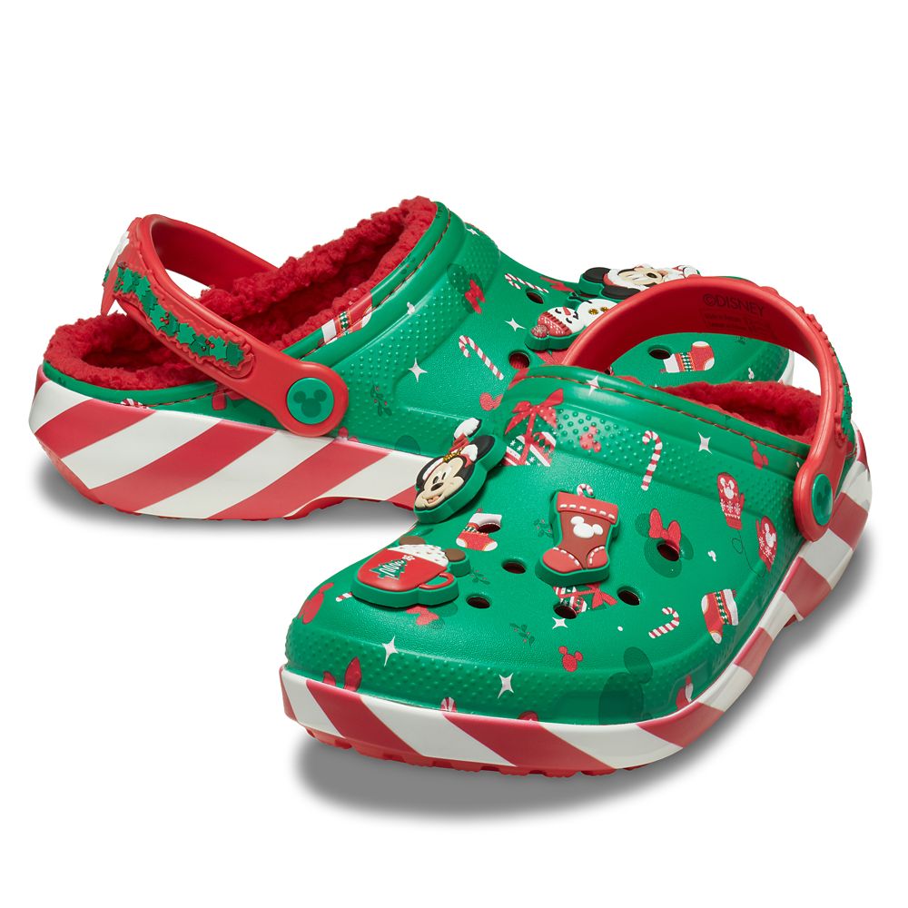 Mickey and Minnie Mouse Holiday Clogs for Kids by Crocs Official shopDisney