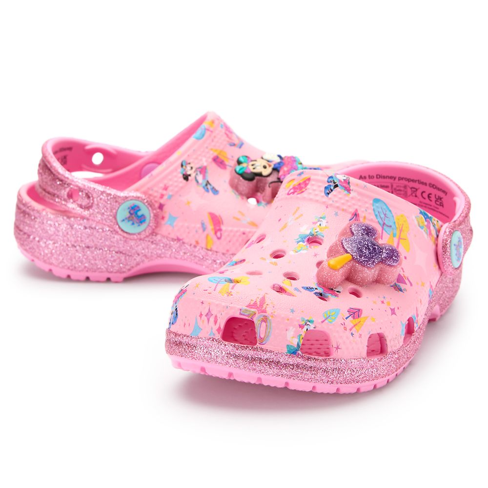 Minnie Mouse Clogs for Kids by Crocs Disneyland 70th Anniversary