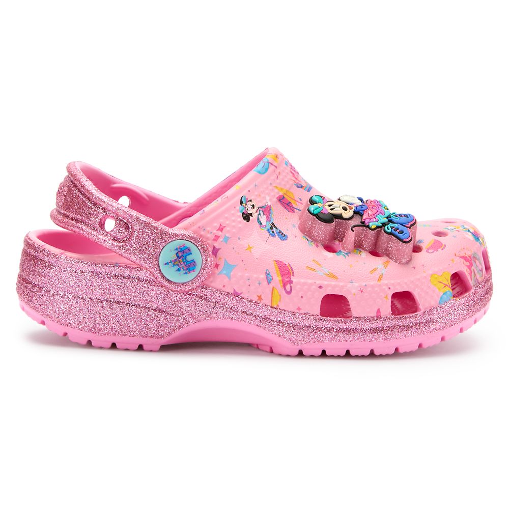 Minnie Mouse Clogs for Kids by Crocs - Disneyland 70th Anniversary