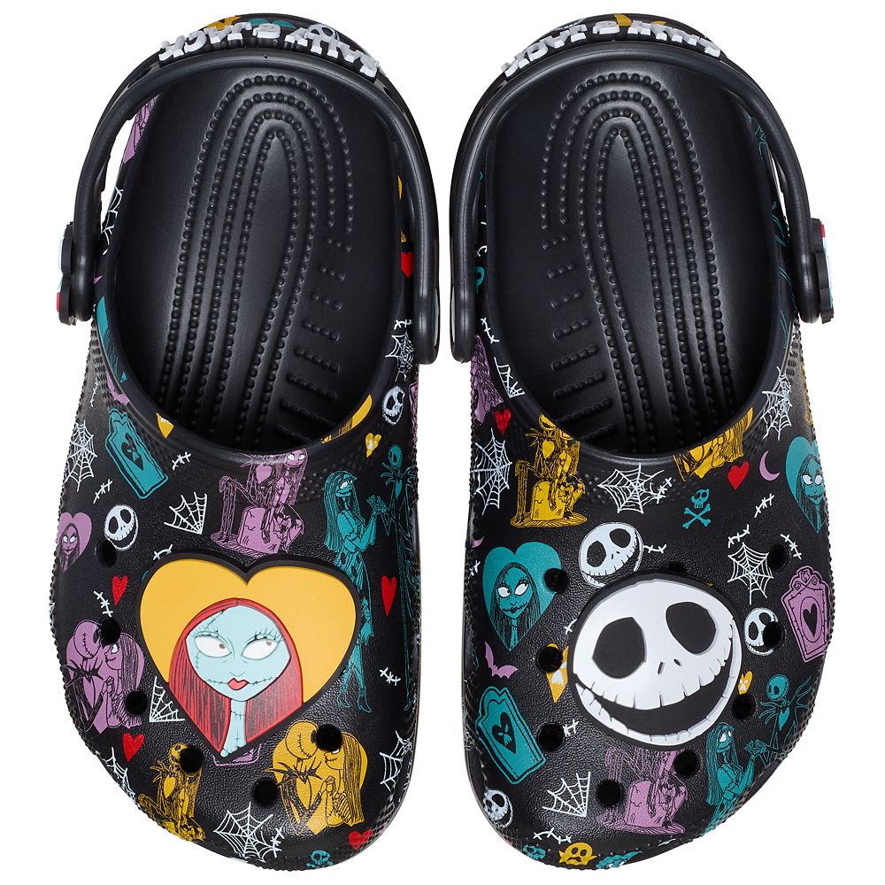 Jack Skellington and Sally Clogs for Kids by Crocs - The Nightmare Before Christmas