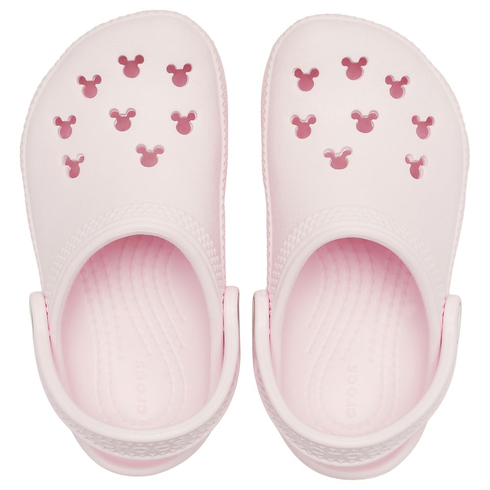 Mickey Mouse Icon Clogs for Kids by Crocs &ndash; Pink