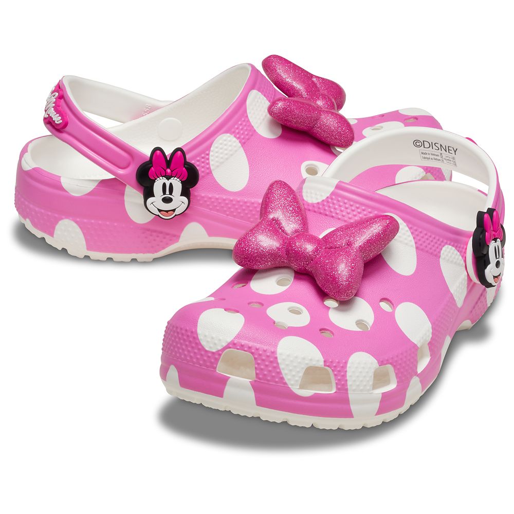 Minnie Mouse Clogs for Kids by Crocs &ndash; Pink
