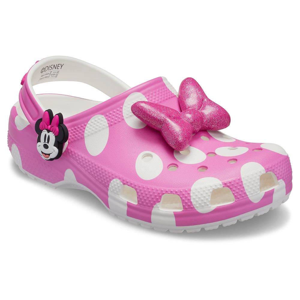 Minnie Mouse Clogs for Kids by Crocs &ndash; Pink