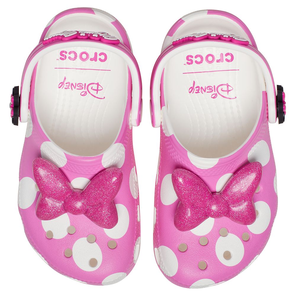 Minnie Mouse Clogs for Kids by Crocs &ndash; Pink
