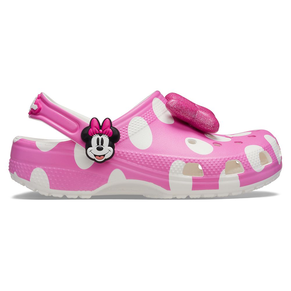 Minnie Mouse Clogs for Kids by Crocs &ndash; Pink