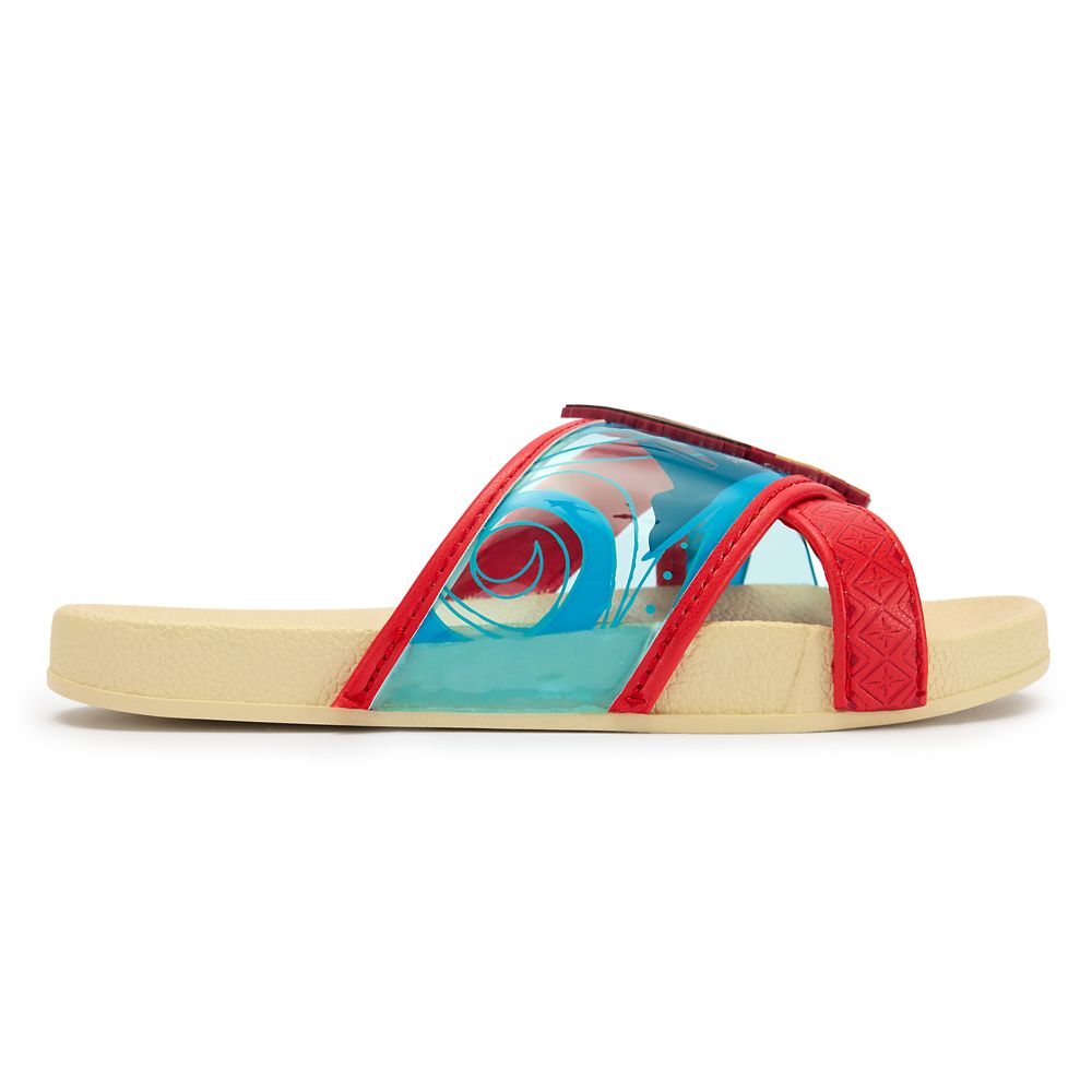 Moana Crisscross Swim Slides for Kids