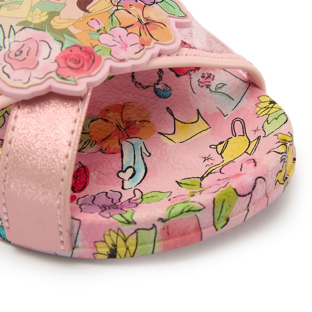 Disney Princess Crisscross Swim Slides for Kids