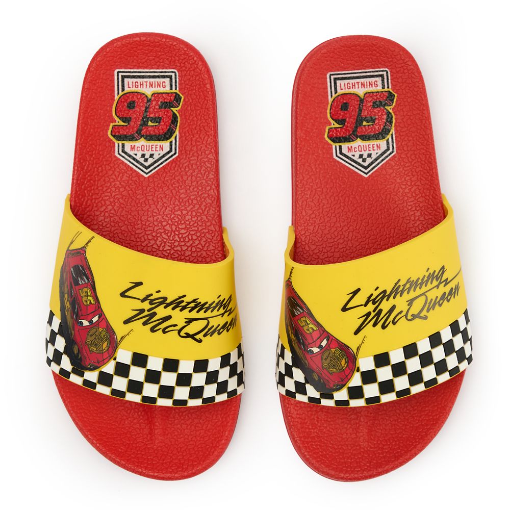 Lightning McQueen Swim Slides for Kids &ndash; Cars