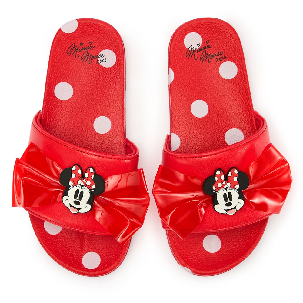Minnie Mouse Swim Slides for Kids