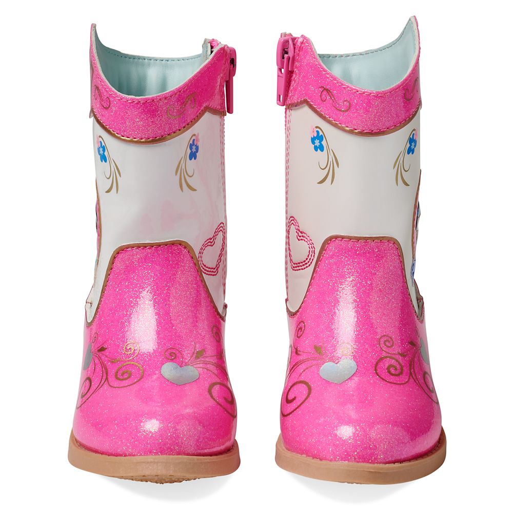 Disney Princess Light-Up Cowboy Boots for Kids